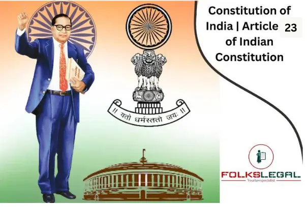 Article 23 of Indian Constitution, Fundamental Rights